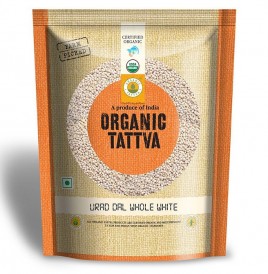 Organic Tattva Urad Dal Whole White   Pack  500 grams